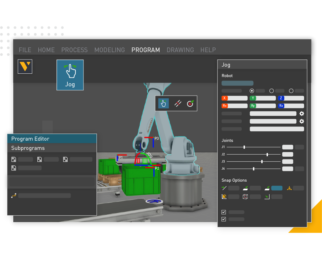 Robot Simulation Software Robot simulation software
